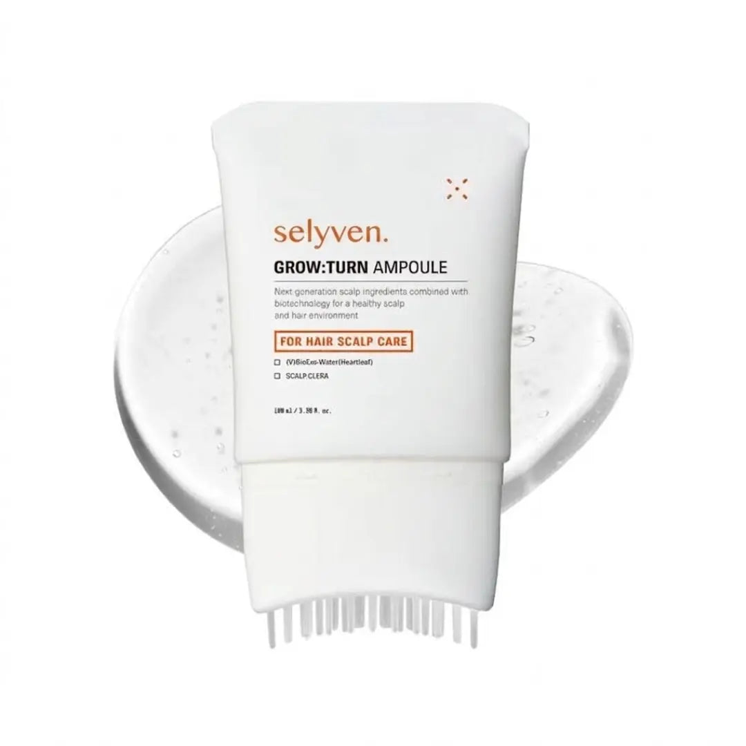 Selyven Exosome Hair Regrowth Serum with Scalp Massage Brush