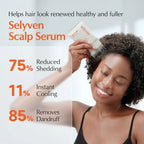 Selyven Exosome Hair Regrowth Serum with Scalp Massage Brush
