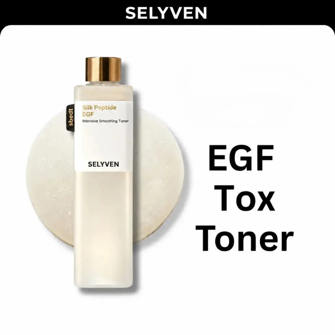 SELYVEN EGF Peptide Toner – Verstevigende Gezichtstoner voor Fijne Lijntjes, Verslapte Huid & Intensieve Hydratatie