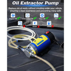 Selyven 12V Electric Oil Extractor Pump – Fast, Mess-Free DIY Oil Change (100W)